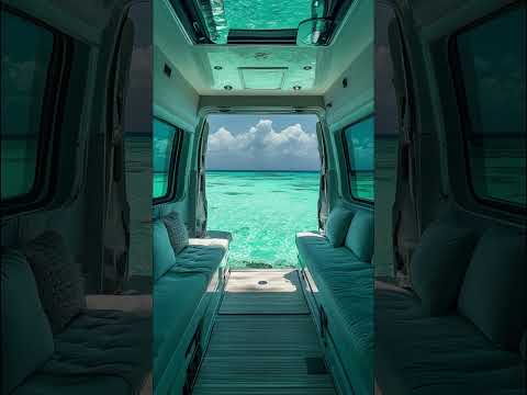 Coastal Van Interior Ideas - Beach Themes for Seaside Adventures #shorts #vans #vanlife #beachlife