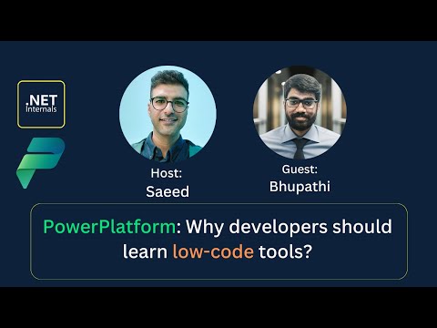 PowerPlatform: Why developers should learn about low code tools?