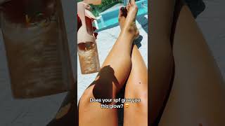 Upgrading your sunscreen 😍 #summer #spf #glow Beauty