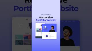 Responsive Portfolio Website HTML CSS JavaScript
