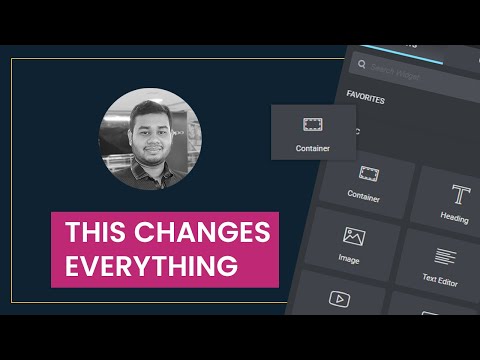 How to use Elementor flexbox 3.6.4 | New Elementor Container