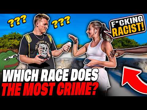 Woke College Girl RUNS AWAY Mid-Interview After Being Asked About Racial Crime Stats [MELTDOWN]