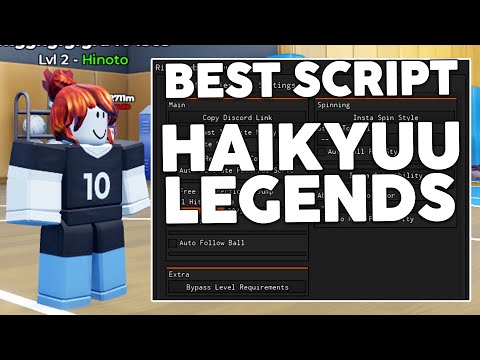 [OVERPOWERED] New Haikyuu Legends Script (AIMBOT) (BALL SIZE) (ESP) + MORE!