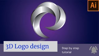Adobe Illustrator CC | 3D Logo Design Tutorial