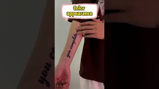 Word tattoo  #tattoo #tattoos #tattoosticker  #cartoon #cartoontattoo   #mermaid