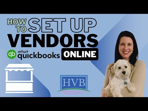 How to Add Vendors in QuickBooks Online