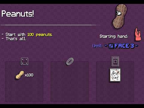 Using only peanuts to roll a million