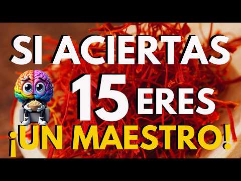 ¿Cuánto SABES? 🧠 20 Preguntas DIFICILES de CULTURA GENERAL