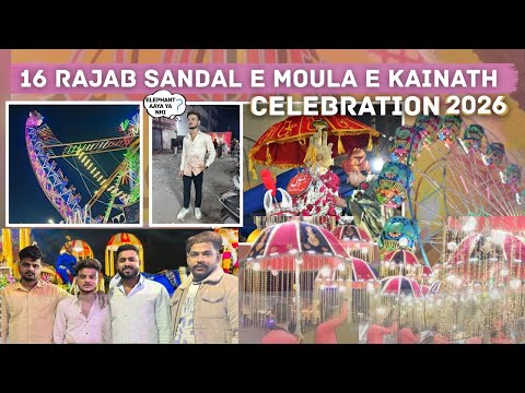 16 Rajab vlog || Mela At Old City Hyderabad🥳🫶🏻