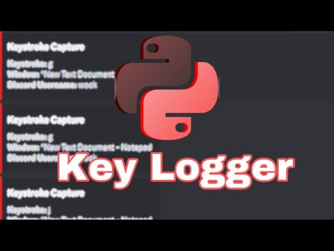 Python key logger education purpose only