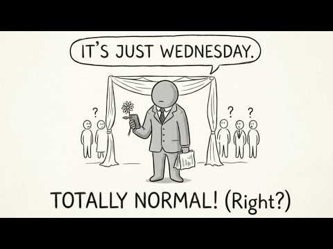Psychology of People Who Celebrate their Wedding Like a Normal Day
