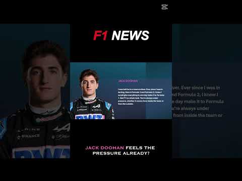 Jack Doohan feeling the pressure? All the latest F1 News!🔥 #f1 #formula1