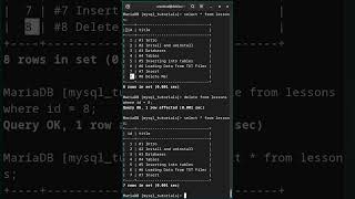 How to Set the Auto Increment Number for MySQL Table Columns #mysql #mariadb #database