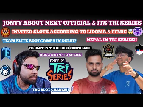 TRI SERIES & INVITED TEAMS ll TG SLOT 🤯 ll TE BOOTCAMP ll LIDOMA & FFMIC THROUGH SLOTS #freefire