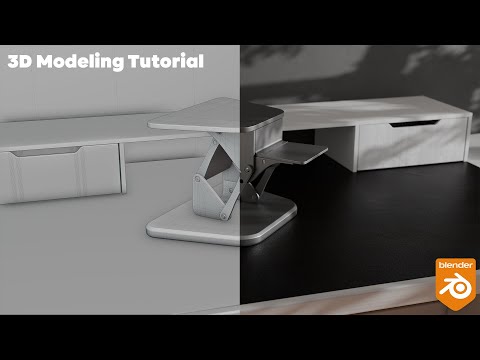 Product Design In Blender | Laptop Holder