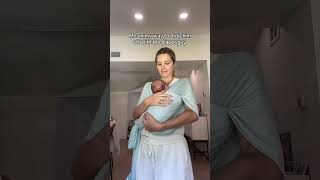 Balancing parenthood as a first time mom haha #newborn #parenting #babyboy #parentinghacks