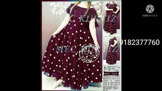 #longfrocks #designercollection //online shopping 9182377760 //designer kurtis collection.........