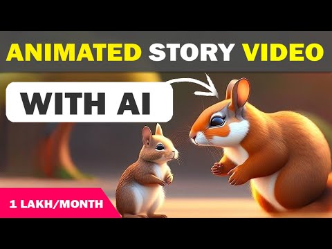 Animation Story Videos With AI | Animation Videos Kaise Banaye | Earn Money  With Ai