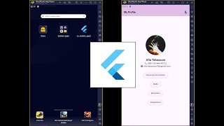 Profile CV Mobile App with Flutter