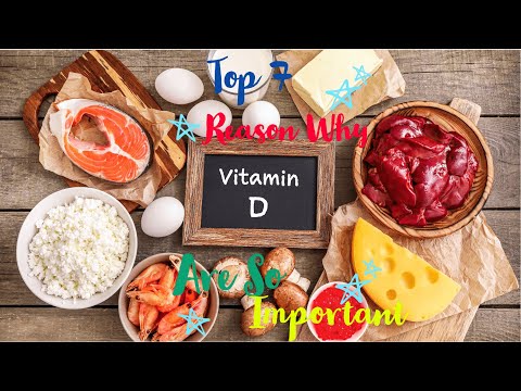 Top 7 Reason Why Vitamin D Are So Important | Importance Of Vitamin D | Vitamin D | Vitamin D3 | D3