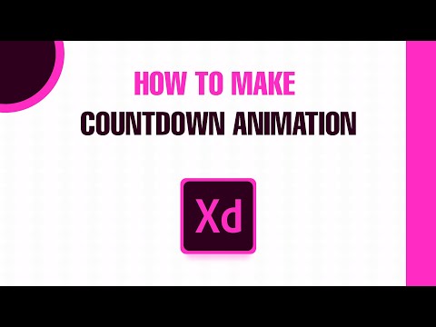 How to make Countdown animation in Adobe XD (Hindi tutorial)