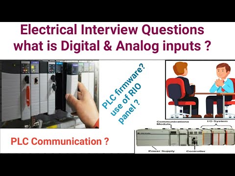 PLC interview Questions | PLC firmware |PLC Analog input | PLC Digital input | How PLC reads input