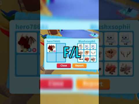 Roblox adopt me trading proofs #roblox #adoptme #shorts