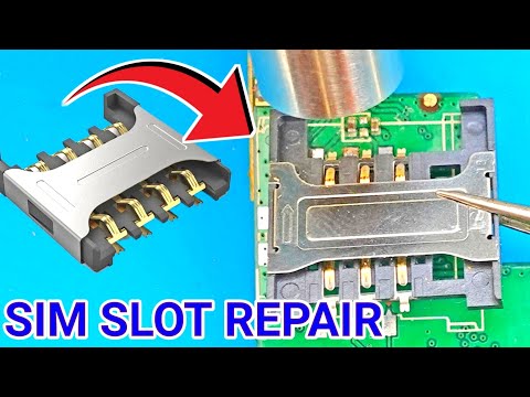 How To Replace SIM Slot in Any Android Phone | Huawei Y6 II SIM Slot Repair Tutorial