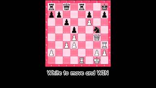 Brilliant Rook Sacrifice #chess #chessvideoplus #chessgame #shorts