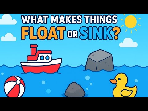 What Makes Things Float or Sink? ⚓💧 | Fun Science for Kids
