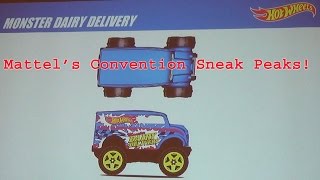 Hot Wheels Convention Sneak Peaks 2014, 2015 New Products