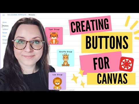 Create Simple Clickable Buttons for Canvas!