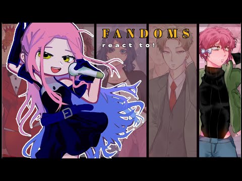 🖇️ FANDOMS react to 𝗔𝗟𝗜𝗘𝗡 𝗦𝗧𝗔𝗚𝗘 |  2x speed | ❕Read the description ❕