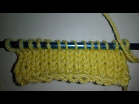 Knitting Practical (Easy way to create a slip knot, cast on, knit stitch and purl stitch) #art #knit