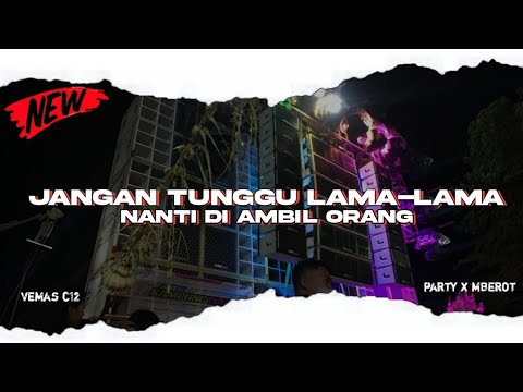 Dj JANGAN TUNGGU LAMA - LAMA NANTI DI AMBIL ORANG [PARTY X MBEROT] BY VEMAS C12