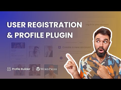 #1 WordPress User Registration & Profile Plugin for Modern Websites