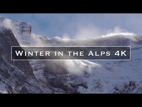 Winter in the Alps 4K