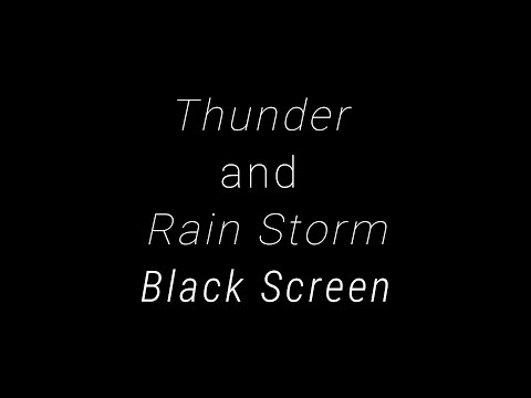 8 Hour Thunderstorm for Deep Sleep and Relaxation