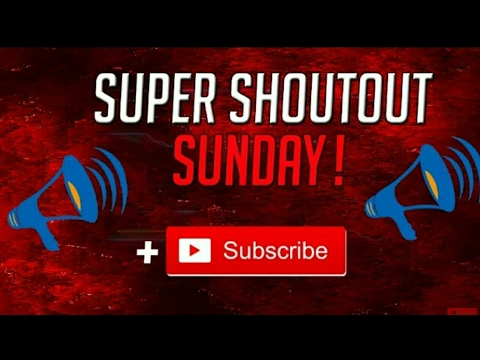 Super Shoutout Sunday| Free shoutouts| #3