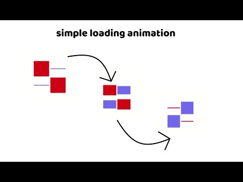 simple loading animation | source code in description