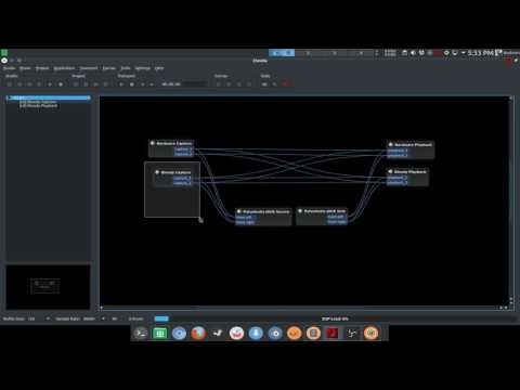 PulseAudio and JACK audio setup in Manjaro Linux