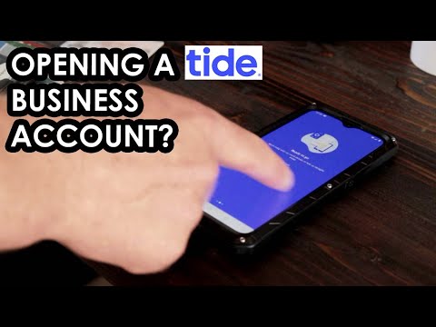 How do you open a Tide business bank account?