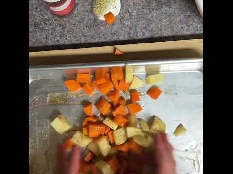 Sheet pan dinner