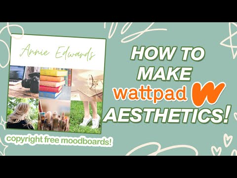 making WATTPAD AESTHETICS with Canva! | easy + copyright free! | Wattpad Wednesdays