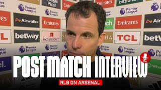 "They were relentless" | Régis Le Bris Post Arsenal | Post Match Interview