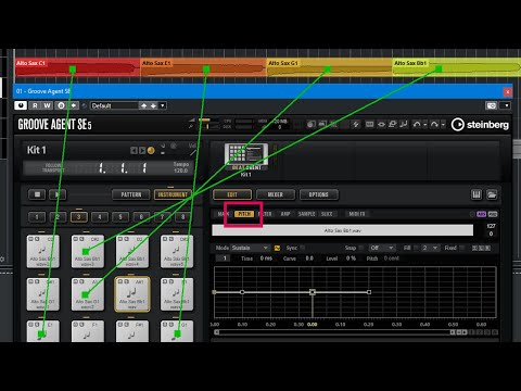 How to create an Instrument in GA out of multiple audio files with different pitch