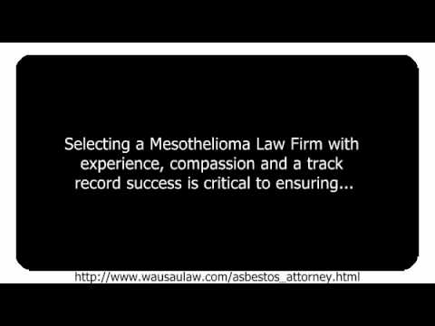 Wisconsin mesothelioma Attorney