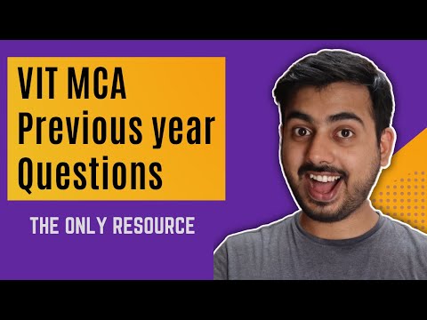 VITMEE Previous year questions | VIT MCA | codeVenger