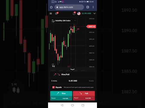 Real account Binary trading sinhala | My income today 📊📈 Rise and Fall strategy