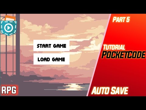How to make Auto save on your game | PocketCode guide #5